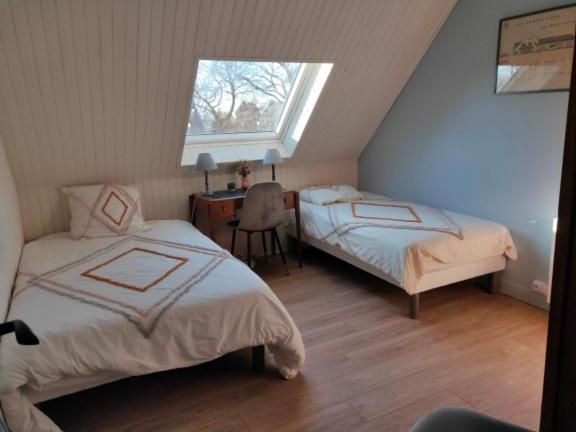 Chambres D'Hotes Et Gite D'Etape Avel Glaz Морле Экстерьер фото
